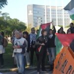 Barcellona, protesta contro Israele all’Aviation Week