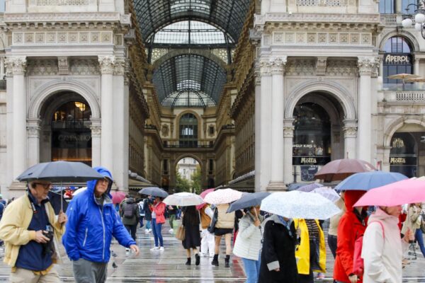 Milano - Maltempo e pioggia