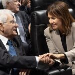 Anica, Mattarella in sede per il film ‘C’è ancora domani’: il presidente della Repubblica accolto da un applauso