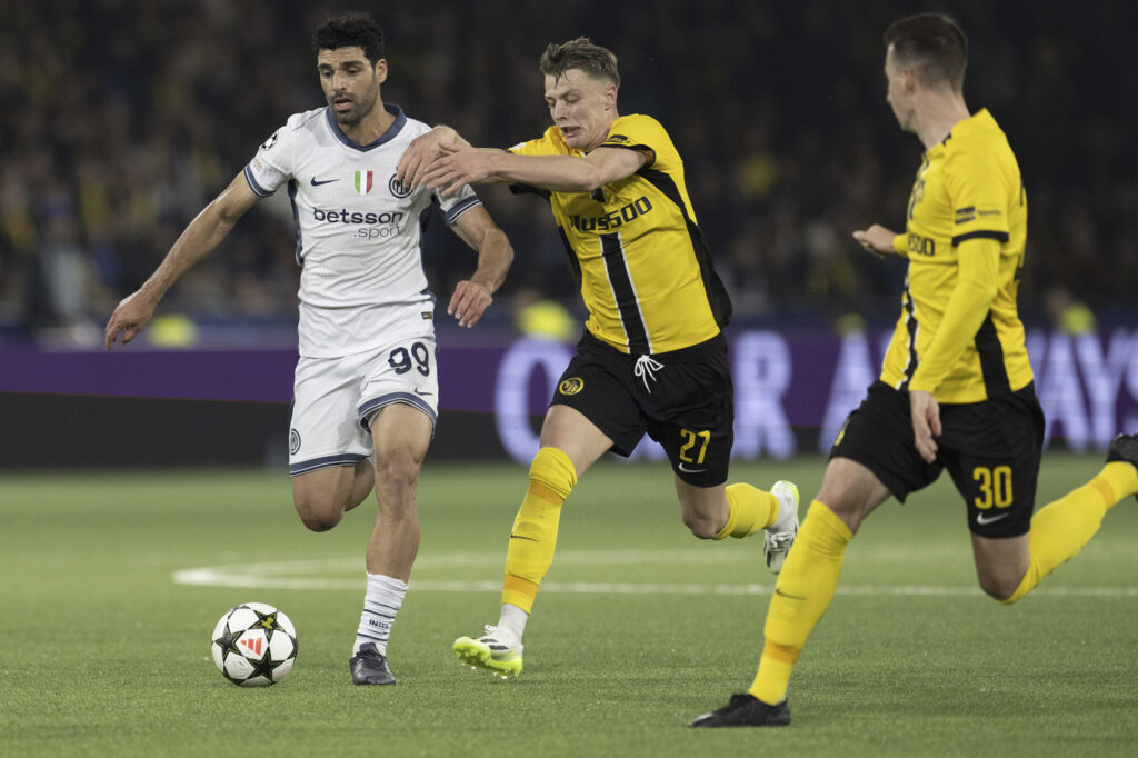 Galleria foto 'Foto: Thuram regala all’Inter la vittoria in Champions contro lo Young Boys' - foto 10