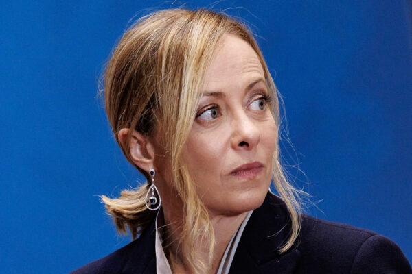 Palazzo Chigi - Giorgia Meloni incontra la presidente del Parlameto europeo Roberta Metsola