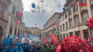 Roma, sciopero generale componentistica automotive: sindacati in piazza