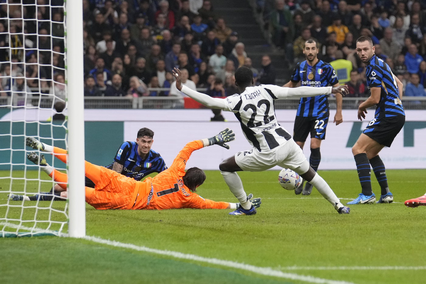 Inter Juventus 4 4, pioggia di gol a San Siro: Yildiz firma la rimonta bianconera