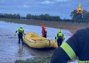 Maltempo, pioggia e vento in Sardegna: due dispersi