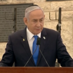 Israele, manifestanti interrompono il discorso di Netanyahu