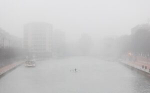 Milano - Nebbia fitta in città