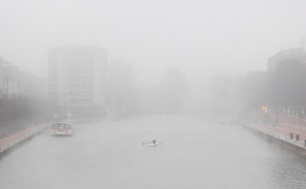 Milano - Nebbia fitta in città