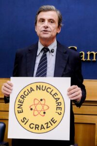 Roma, Camera dei Deputati, conferenza stampa di Azione sul nucleare