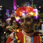 Catrinas parade in Messico per celebrare il Giorno dei morti