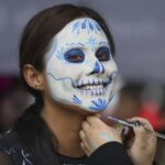Catrinas parade in Messico per celebrare il Giorno dei morti