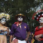 Catrinas parade in Messico per celebrare il Giorno dei morti