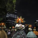 Catrinas parade in Messico per celebrare il Giorno dei morti