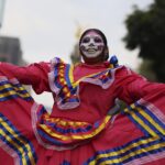Catrinas parade in Messico per celebrare il Giorno dei morti