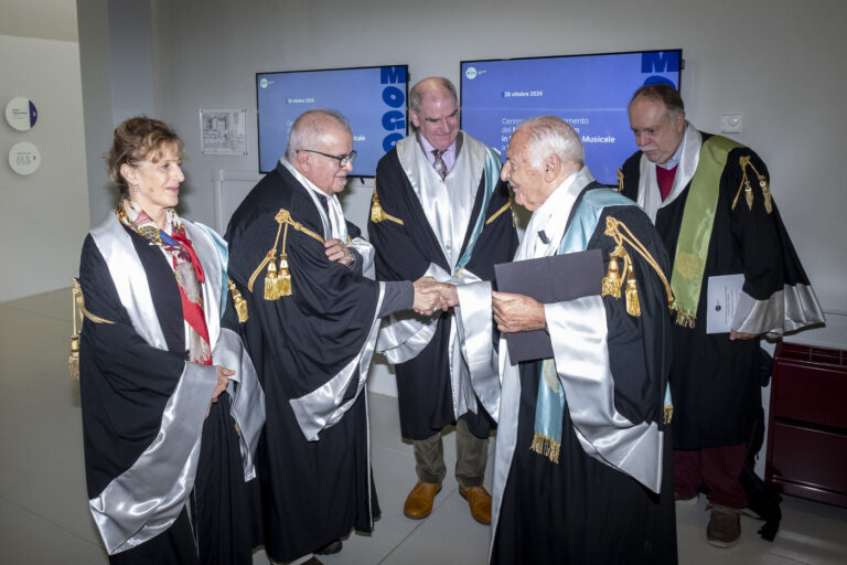 Auditorium IULM. Conferimento della laurea Honoris Causa a Giulio Repetti Mogol