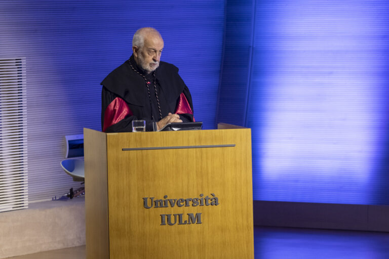 Auditorium IULM. Conferimento della laurea Honoris Causa a Giulio Repetti Mogol