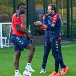 Presentazione di Mario Balotelli nuovo giocatore del Genoa