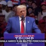 Usa 2024, Trump attacca ancora Harris: “E’ un relitto ferroviario, distrugge tutto ciò che incontra”