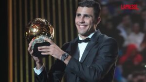 Calcio, Rodri è il pallone d’oro 2024. Beffato Vinicius