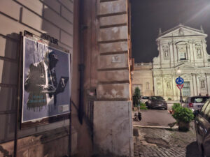 Inchiesta Hacker, a Roma l’ultima opera dello street artist Laika