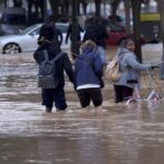 Inondazioni a Valencia in Spagna