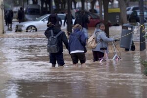 Inondazioni a Valencia in Spagna