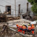 Inondazioni nella zona di Valencia in Spagna