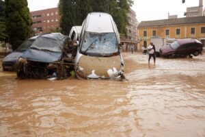 Inondazioni nella zona di Valencia in Spagna