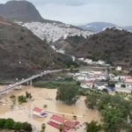 Spagna, alluvioni nell’area di Valencia: le immagini dall’alto