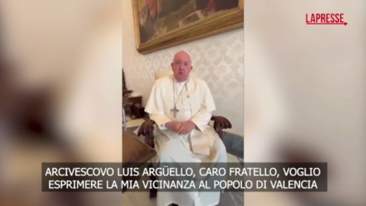 Alluvione Valencia, Papa Francesco: “Vicino alla gente in questo momento di catastrofe”