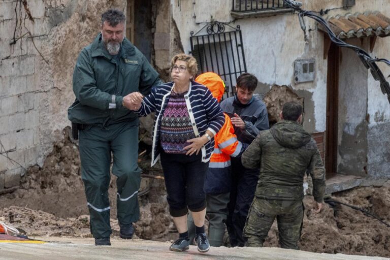 Alluvione a Valencia,la drammatica situazione a Utiel