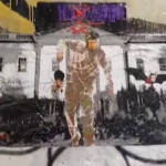 Halloween: a Milano il murale tra Trump zombie e distopie globali
