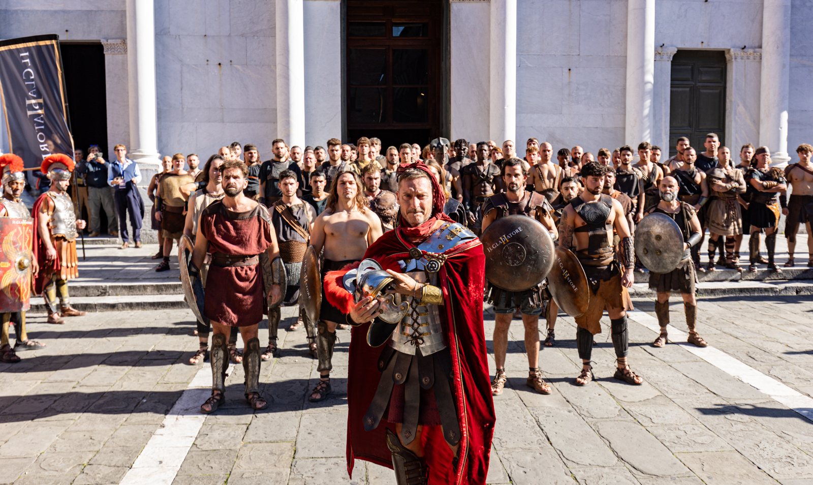 Cinema, Totti al Lucca Comics per il lancio del “Gladiatore 2”