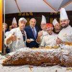 Palermo, cannolo da record lungo 30 metri