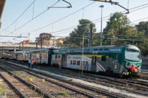 Milano, Treno regionale tremore deragliato alla Stazione Cadorna