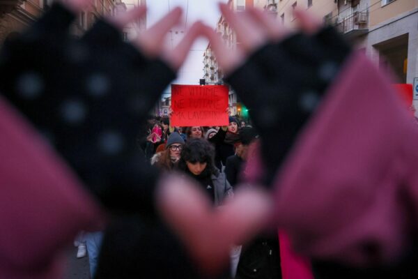 Bologna corteo Non una di meno