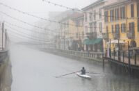 Milano - Nebbia fitta in città