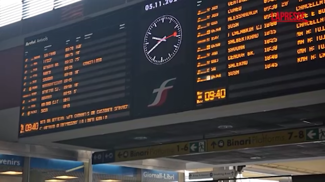 Sciopero treni, ritardi fino a 160 minuti a Torino Porta Nuova