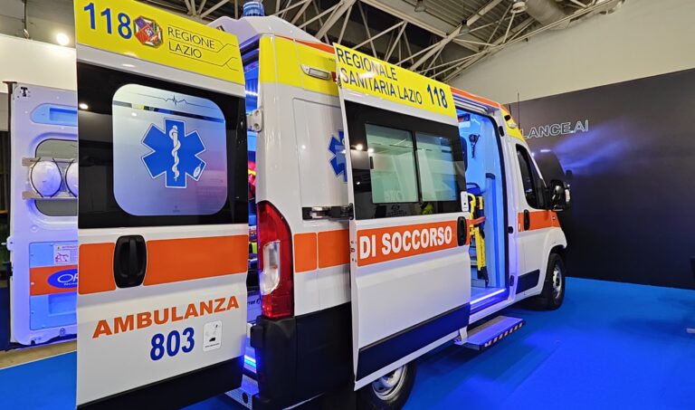 Ambulance.AI: presentata a Roma l’ambulanza del futuro