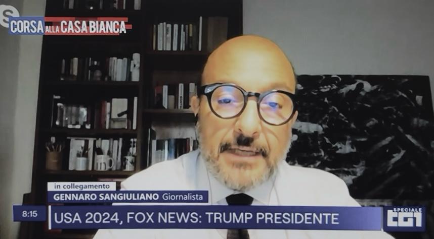 Sangiuliano torna in tv: “Da Trump inno al buonsenso”