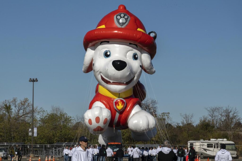 Galleria foto 'Thanksgiving Day, i test di volo dei gonfiabili per la parata di Macy’s a New York' - foto 14