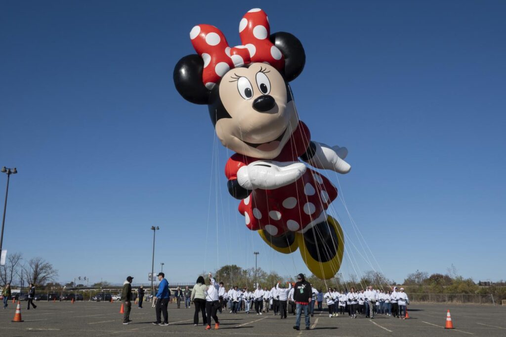Galleria foto 'Thanksgiving Day, i test di volo dei gonfiabili per la parata di Macy’s a New York' - foto 18
