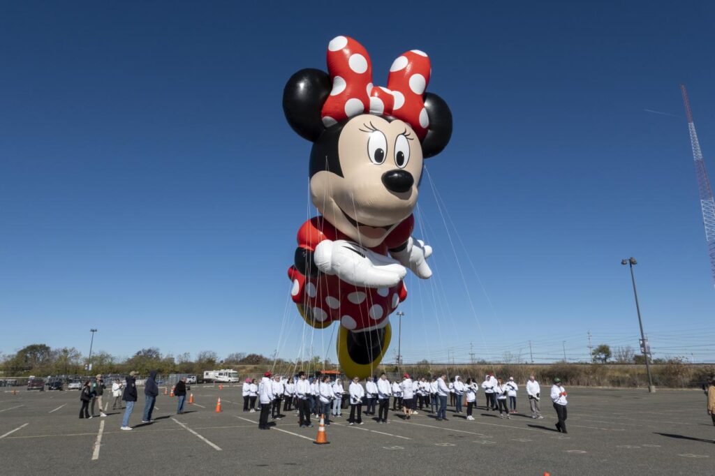 Galleria foto 'Thanksgiving Day, i test di volo dei gonfiabili per la parata di Macy’s a New York' - foto 10