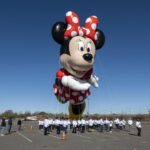La preparazione dei nuovi gonfiabili per la parata del Thanksgiving Day a New York