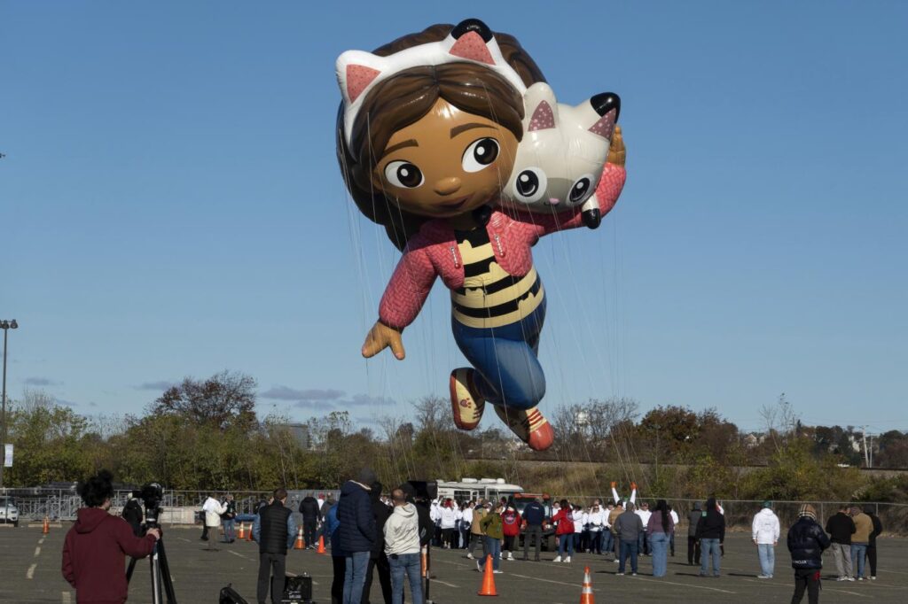 Galleria foto 'Thanksgiving Day, i test di volo dei gonfiabili per la parata di Macy’s a New York' - foto 4