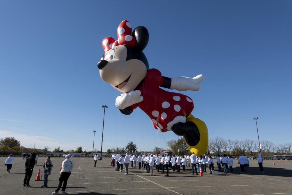 Galleria foto 'Thanksgiving Day, i test di volo dei gonfiabili per la parata di Macy’s a New York' - foto 7