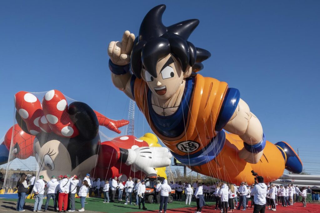 Galleria foto 'Thanksgiving Day, i test di volo dei gonfiabili per la parata di Macy’s a New York' - foto 6