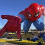 Thanksgiving Day, i test di volo dei gonfiabili per la parata di Macy’s a New York
