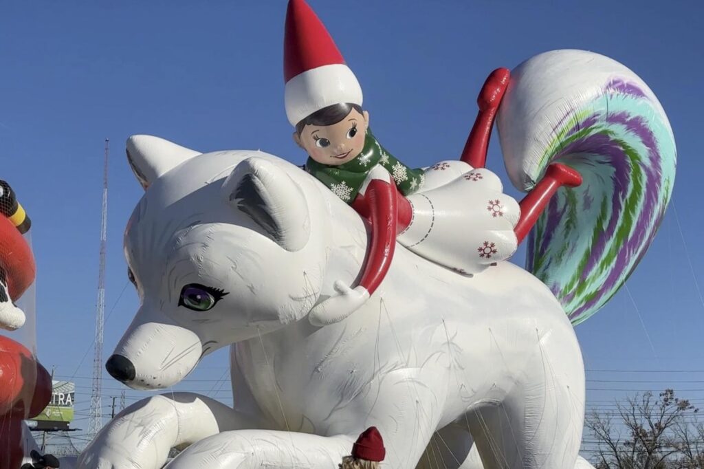 Galleria foto 'Thanksgiving Day, i test di volo dei gonfiabili per la parata di Macy’s a New York' - foto 3