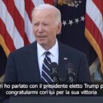 Usa, Biden: “Ho assicurato a Trump una transizione pacifica e ordinata”