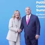 Meloni, la premier a Budapest per il quinto vertice della Comunità Politica Europea